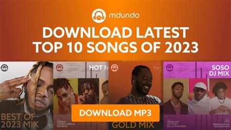 DOWNLOAD LATEST TOP 10 SONGS OF 2023 MP3 ⚜ Latest music news online