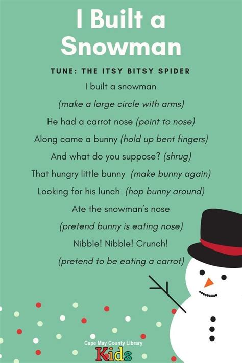 Pin by Sharon on others | Winter songs for preschool, Preschool songs ...