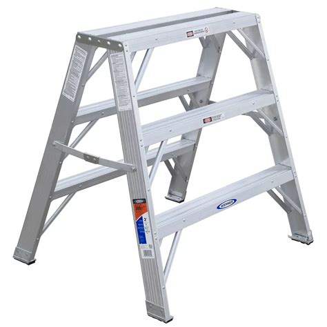 Werner Aluminum Portable Work Stand Grade 1A (300# Load Capacity) - 3 Feet | The Home Depot Canada