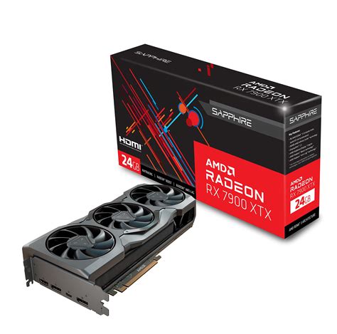 Sapphire 21322-01-20G AMD Radeon RX 7900 XTX Gaming Graphics Card with ...