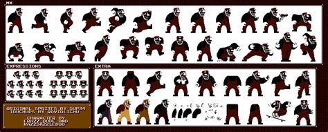 MX Official Sprite Sheet [i don't own his] by Sp0ngeyB0i on DeviantArt