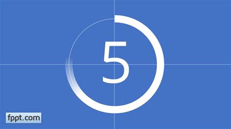 Free 5-Second Countdown Timer PowerPoint Template - Free PowerPoint ...