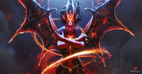 Wallpaper : Queen of Pain, Dota 2 4096x2160 - nART - 1889107 - HD Wallpapers - WallHere