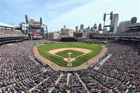 Detroit Tigers Stadium Seating Map - Detroit Tigers Lover