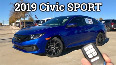 REFRESHED: 2019 Honda Civic Sport Review & Drive - YouTube