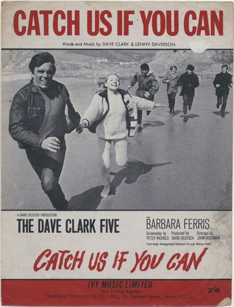 NPG D48368; Sheet music cover for 'Catch Us If You Can' by The Dave Clark Five with Barbara ...