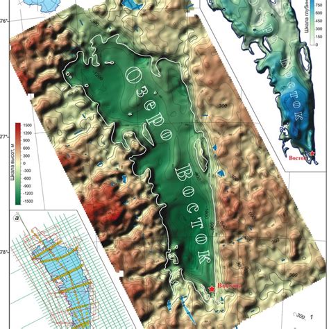 Bedrock topography and subglacial water caves in the Lake Vostok area ...