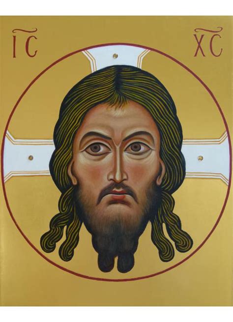 Icône du visage du Christ Jésus - Vente d'icônes religieuses