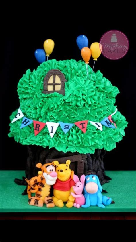 Tigger & friends | Winnie the pooh cake, Cake tutorial, Cake decorating ...