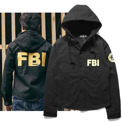 2015 FBI Jacket Bomber Pilot HBA Hood By Air Windbreaker Abrigos y ...