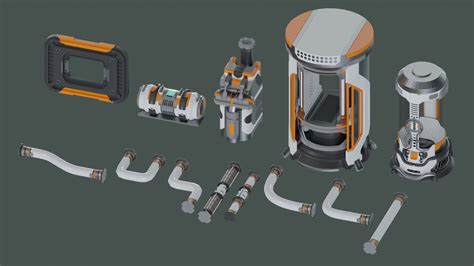 Free 3d sci fi stl model - traceklo