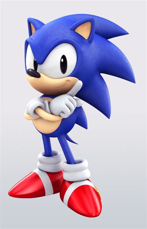 Classic Sonic 2D Artwork - img-wimg