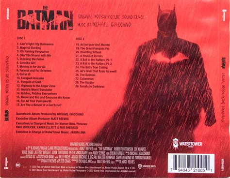 The Batman (Motion Picture Score) - original soundtrack buy it online at the soundtrack to your life