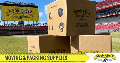 Professional Packing Services and Moving Supplies in Florida – Good Greek Moving & Storage