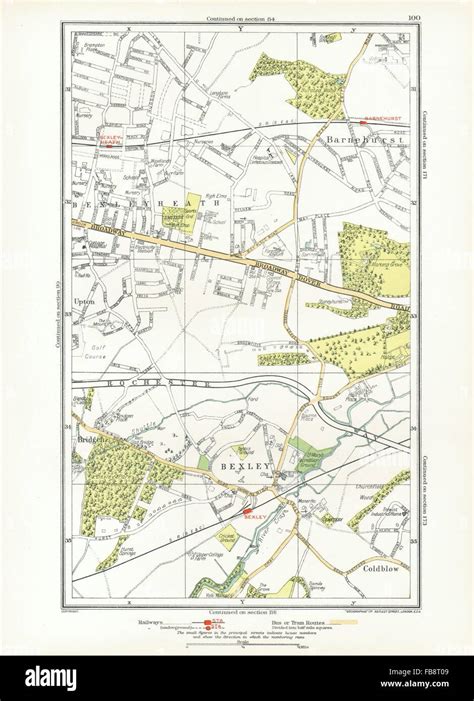 Map of bexleyheath hi-res stock photography and images - Alamy