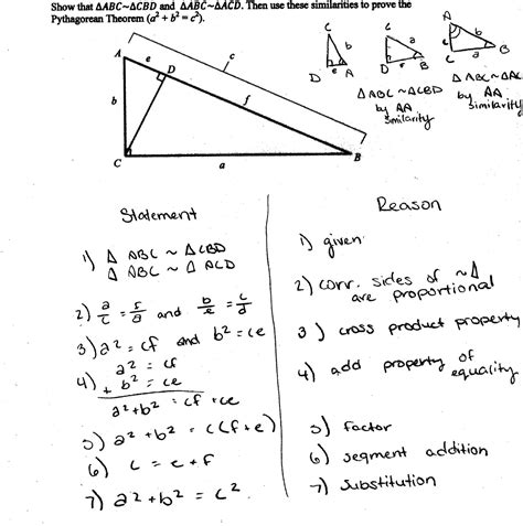 Pythagorean Theorem Proof