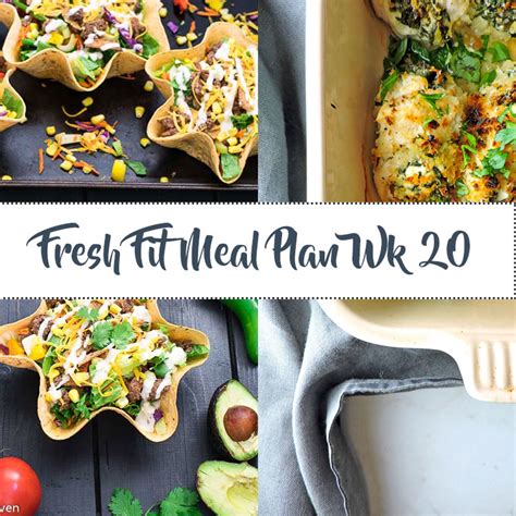 Fresh Fit Meal Plan Guide Week 20 - Fresh Fit Kitchen