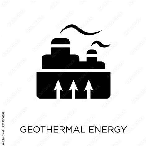 Geothermal Energy icon. Geothermal Energy symbol design from Ecology collection. Stock Vector ...