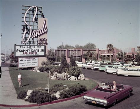 Sands Hotel Sign and Marquee – 1960 ca – Invisible Themepark