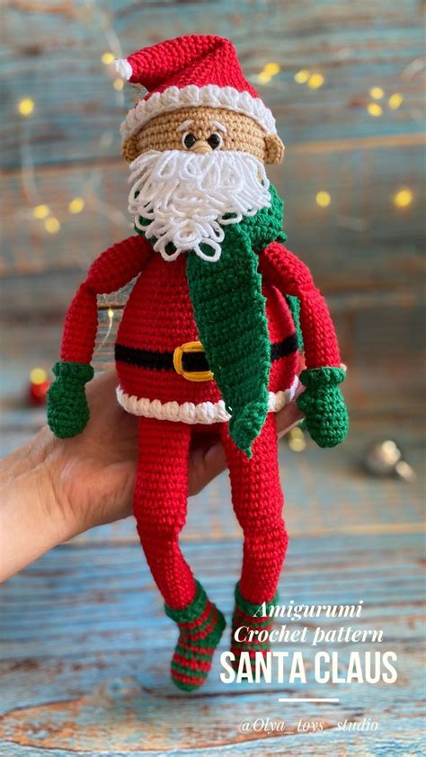 Santa Claus Doll Crochet Pattern