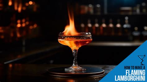 Flaming Lamborghini Recipe - Dazzling and Potent Cocktail