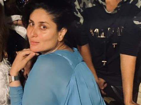 Kareena Kapoor latest pic | Stunning in blue! Mom-to-be Kareena Kapoor ...