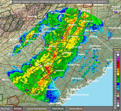 Interactive Hail Maps - Hail Map for Lexington, SC