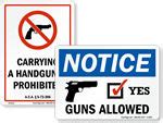 Gun Owner Signs