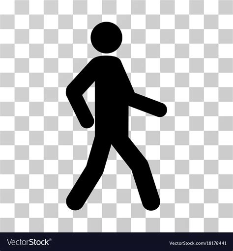 Walking man icon Royalty Free Vector Image - VectorStock