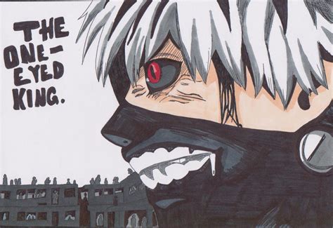 Kaneki The One-Eyed King by G0tar0addict on DeviantArt