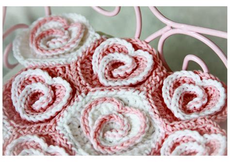 Crochet Blanket Pattern ''heart Blanket'' - Etsy