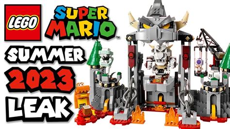 LEGO Super Mario Dry Bowser Castle 2023 Set OFFICIALLY Revealed - YouTube