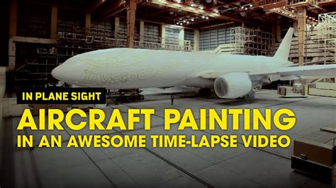 Aircraft Painting in an Awesome Time-lapse Video - Scoot - YouTube