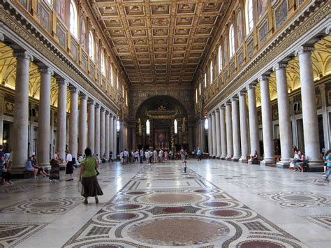 Nave, Sta. Maria Maggiore. Rome #architecture #design Roman ...