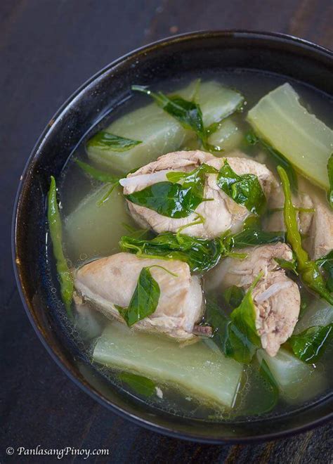 Chicken Tinola Recipe - Panlasang Pinoy