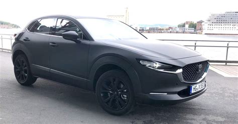 Mazda's first electric car spotted testing, looks like a CX-5 - Electrek