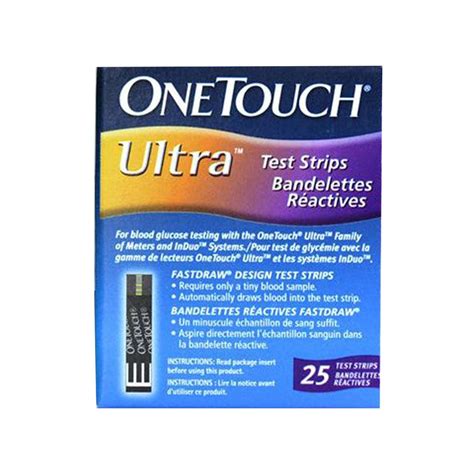 Buy One Touch Ultra Glucometer Test Strips Box Of 25 Online & Get Upto ...