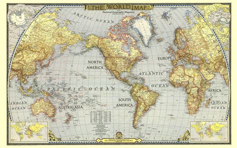 Old map of the World home wallpapers and images - wallpapers, pictures ...