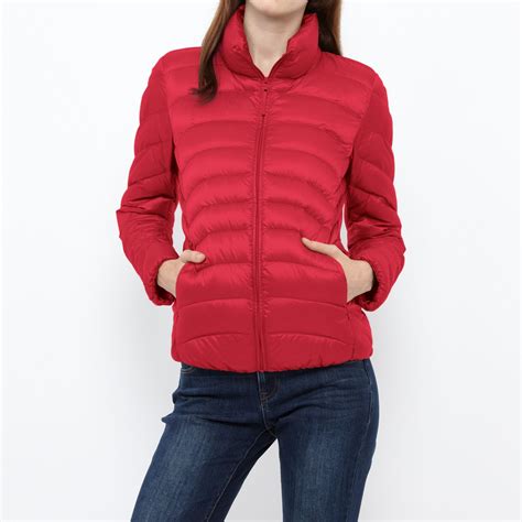 Uniqlo Women Ultra Light Down Jacket in Red | Lyst