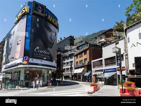 Andorra la Vella Stock Photo - Alamy