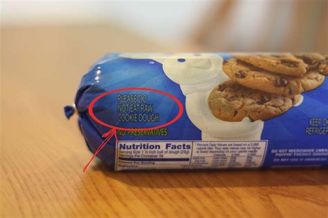 Pillsbury Refrigerated Cookie Dough Instructions