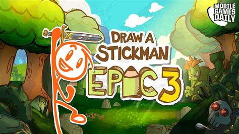 Draw a Stickman: EPIC 3 Gameplay Walkthrough Part 1 - Chapter 1 (iOS ...