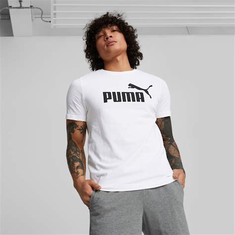 Essentials Men's Logo Tee | PUMA