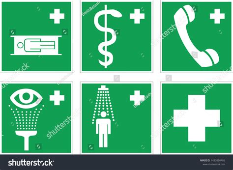 Mindy Safety Signs Hospital Signs Stock Vector (Royalty Free) 1433898485 | Shutterstock