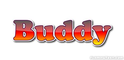 Buddy Logo | Free Name Design Tool from Flaming Text