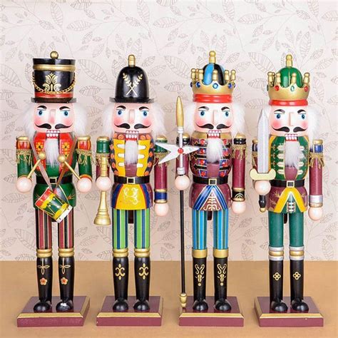 Collectible Wooden Nutcracker Traditional 12 Inch Soldier Nutcracker Home Decor | eBay ...