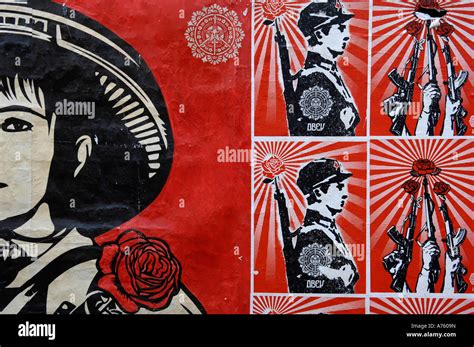 Political Graffiti Art Stock Photo - Alamy