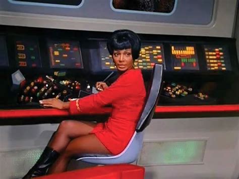 Nichelle Nichols 'Uhura' boots from Star Trek: The Original Series.