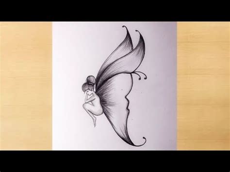 Butterfly Pencil Drawing