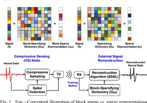 Figure 1 from On the use of compressive sensing (CS) exploiting block sparsity for neural spike ...